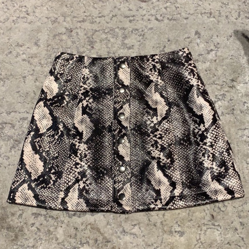 Urban Outfitters Snakeskin Skirt